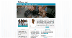 Desktop Screenshot of jakartavet.com